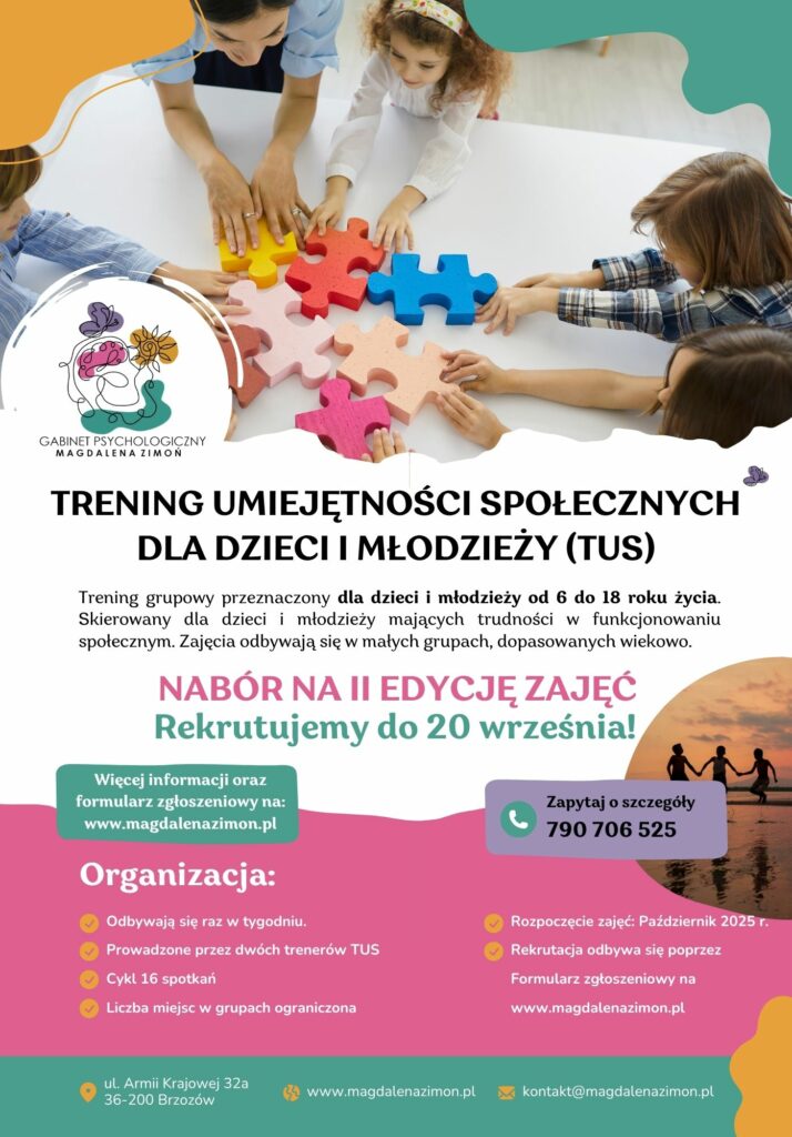 trening umiejętności społecznych zapisy