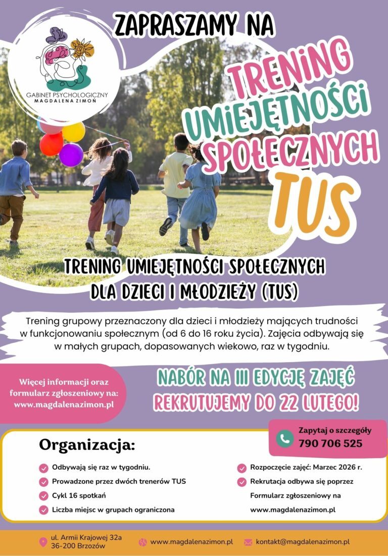 trening umiejętności społecznych TUS